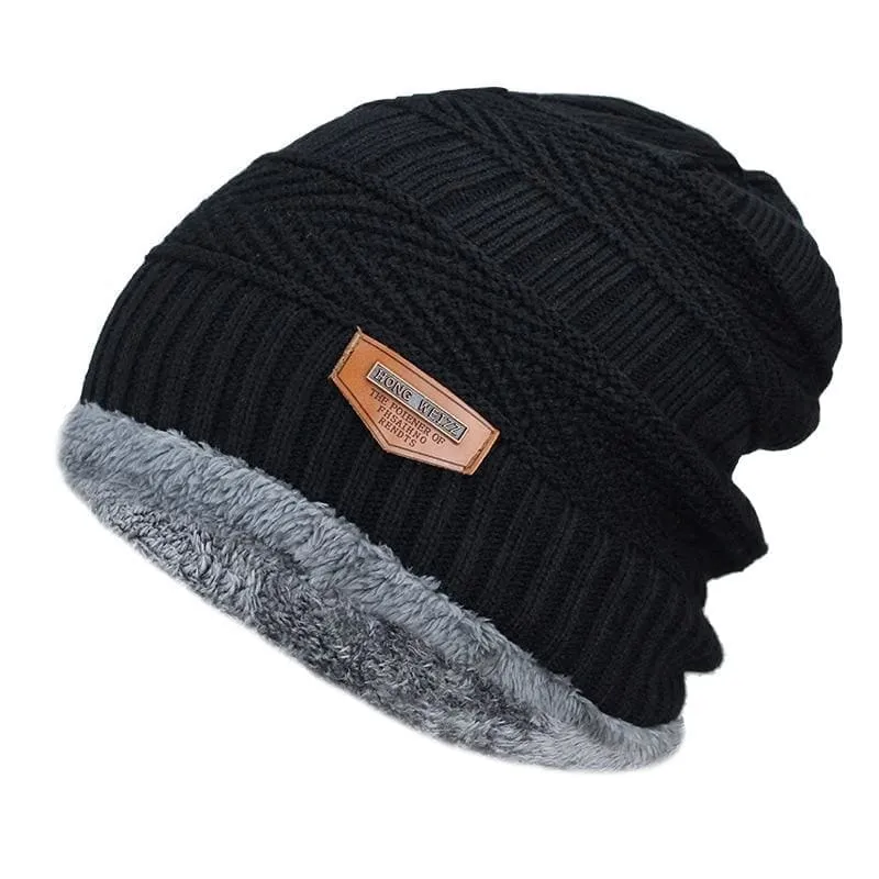 Beanies Knit Winter Cap For Man