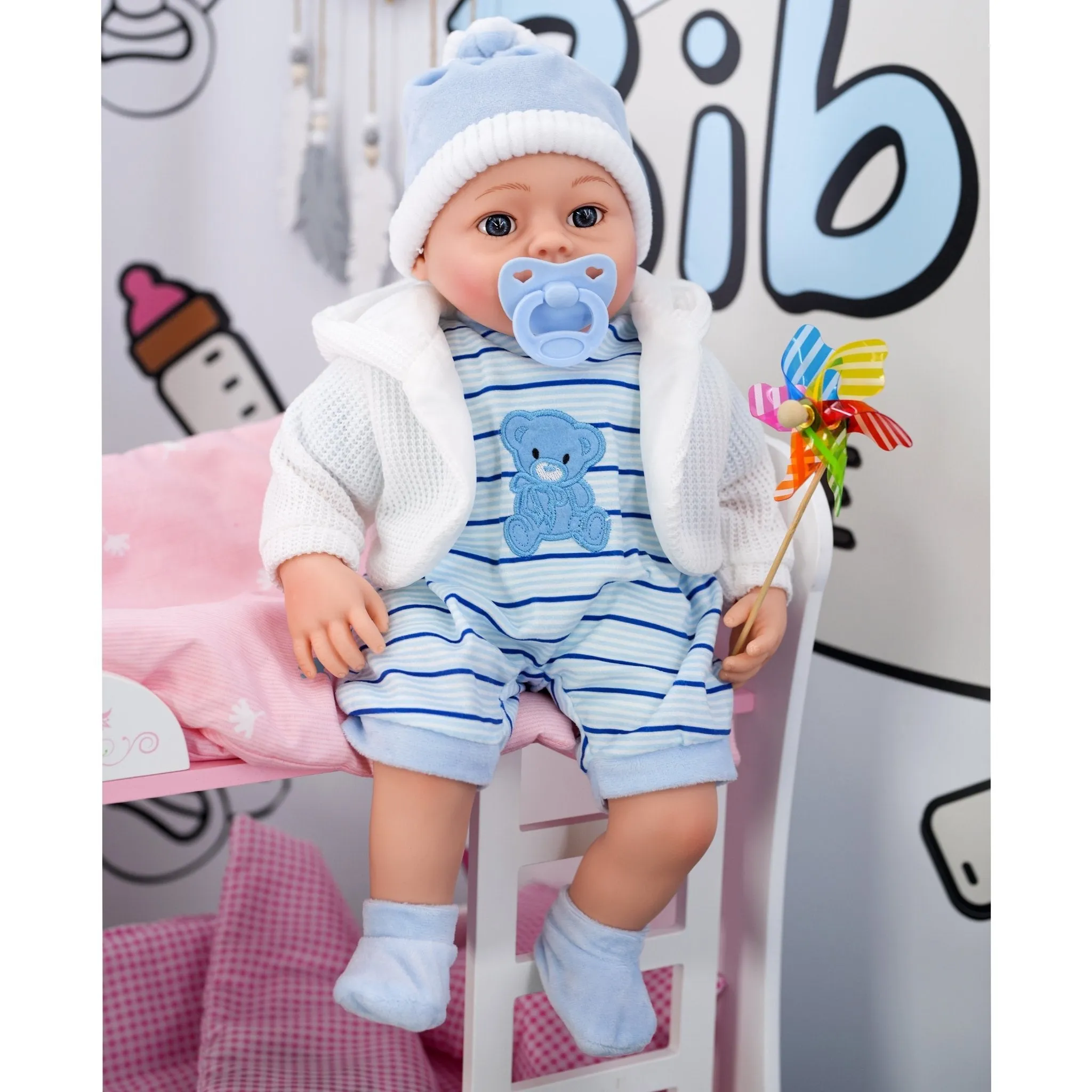 BiBi Baby Doll - Blue (45 cm / 18")