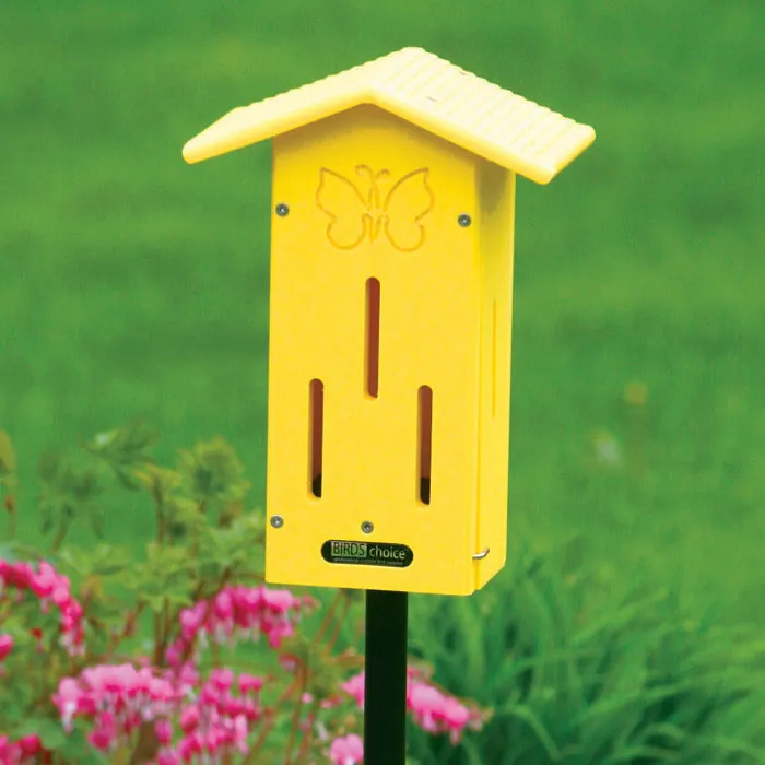 BirdsChoice Pole-Mounted Butterfly House