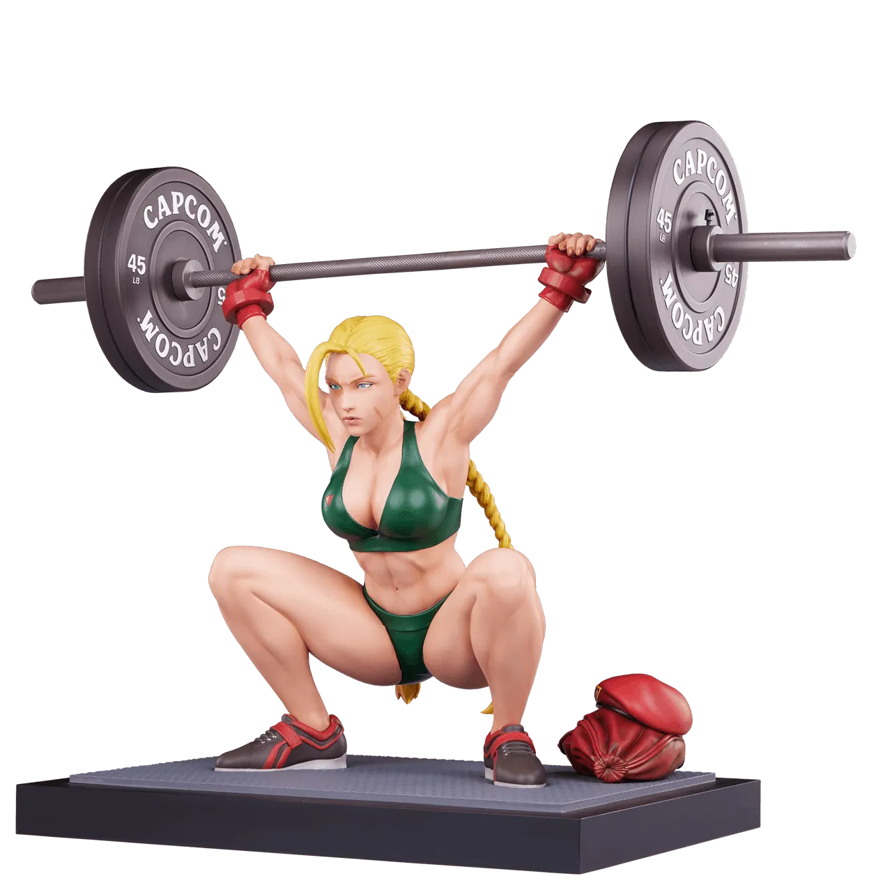 Cammy Powerlifting (Classic Edition) 1/4 Scale Statue