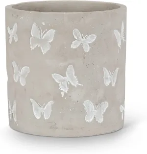 Cement Butterfly Planter