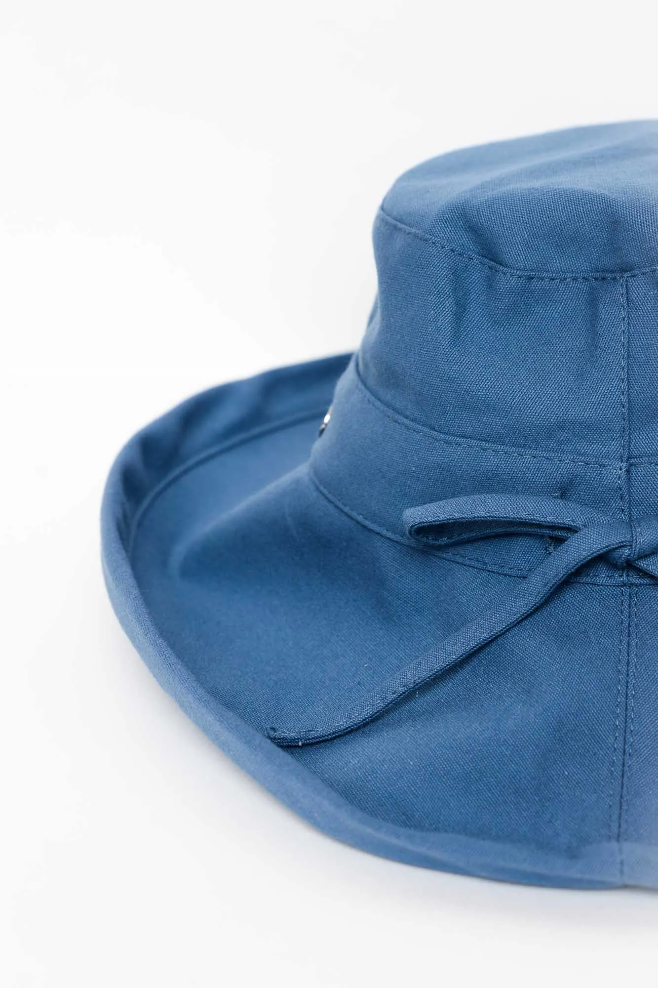 Coogee Navy Cotton Upturn Hat