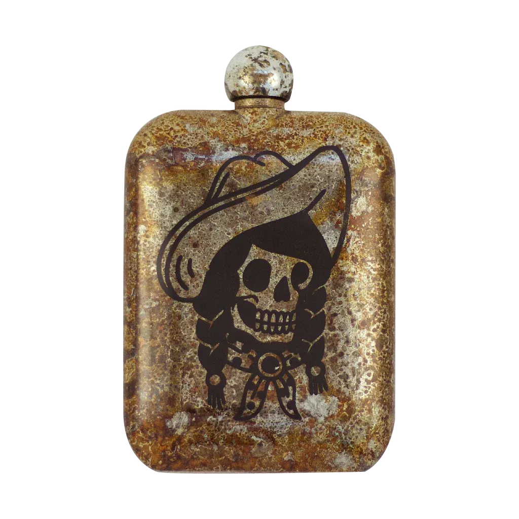 Cowgirl Whiskey Flask