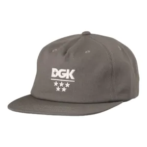 DGK All Star Strapback Cap Grey