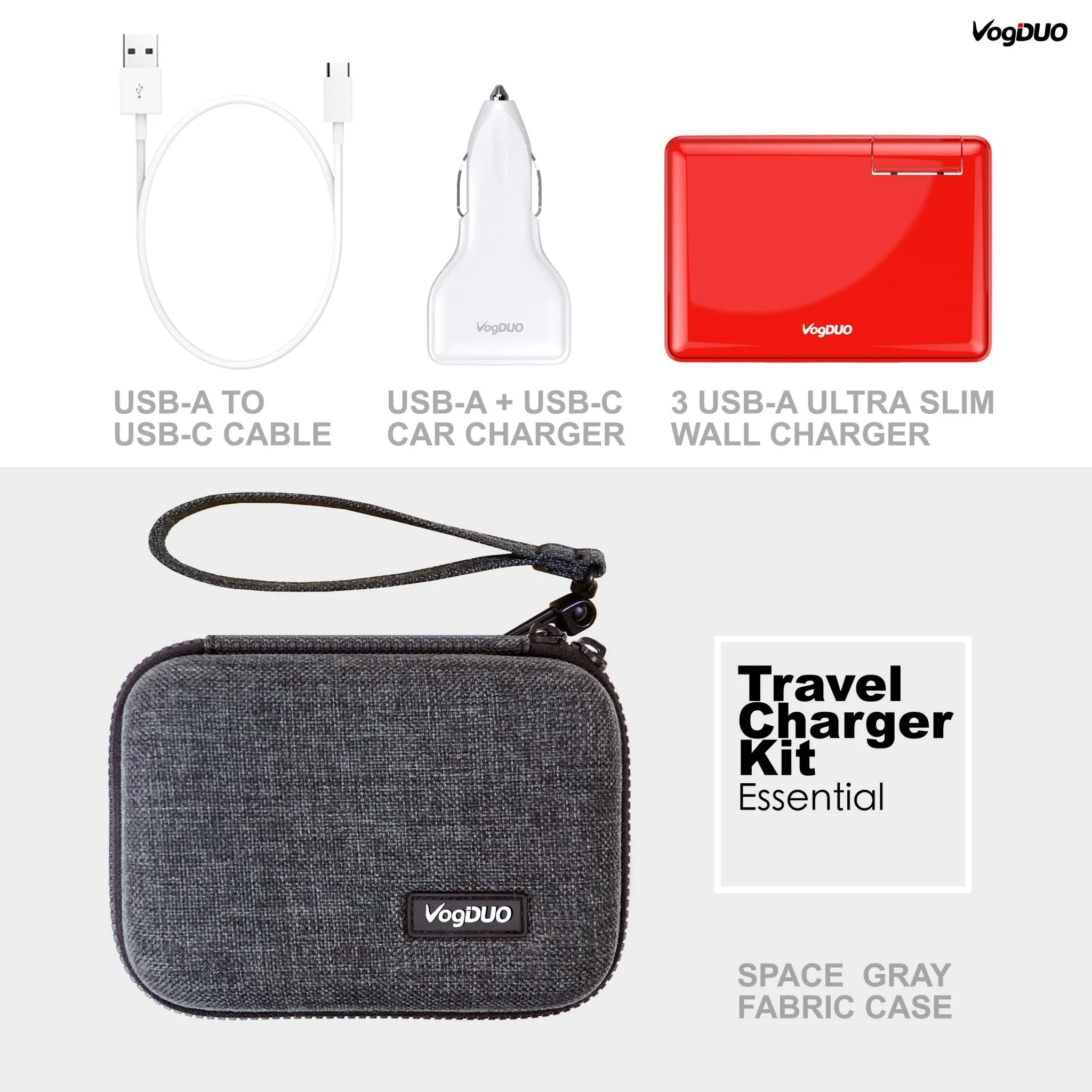 Essential Travel Charger Kit