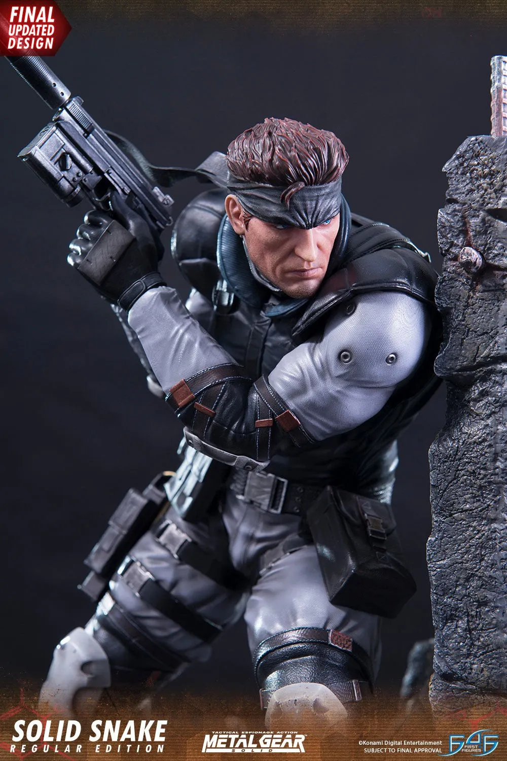 First 4 Figures is proud to present the highly anticipated Metal Gear Solid - Solid Snake statue