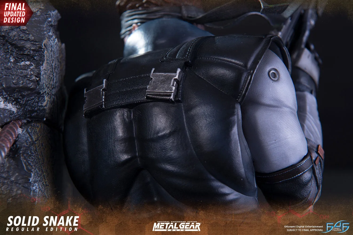 First 4 Figures is proud to present the highly anticipated Metal Gear Solid - Solid Snake statue