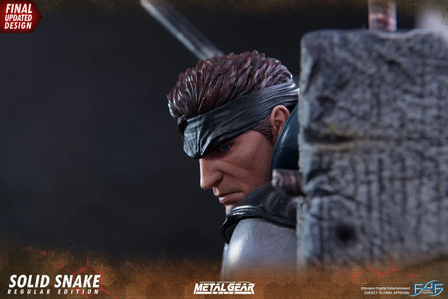 First 4 Figures is proud to present the highly anticipated Metal Gear Solid - Solid Snake statue