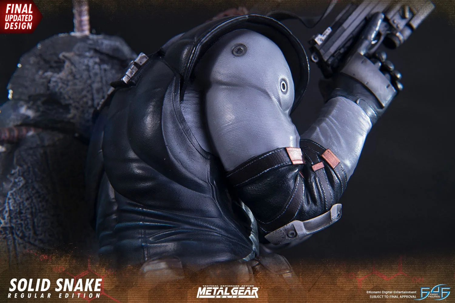 First 4 Figures is proud to present the highly anticipated Metal Gear Solid - Solid Snake statue