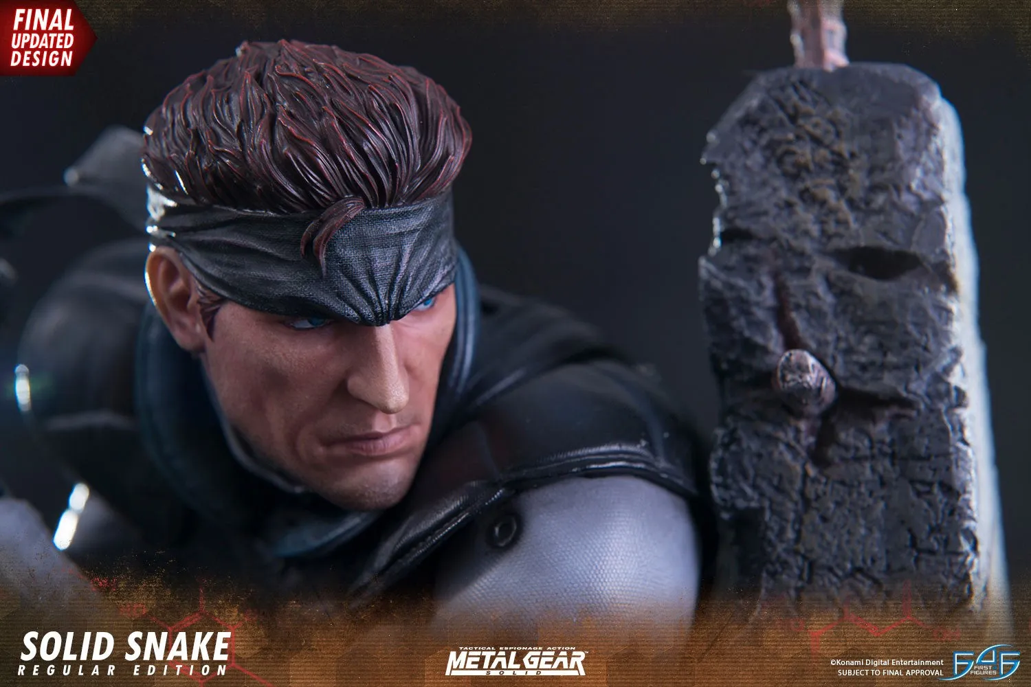 First 4 Figures is proud to present the highly anticipated Metal Gear Solid - Solid Snake statue