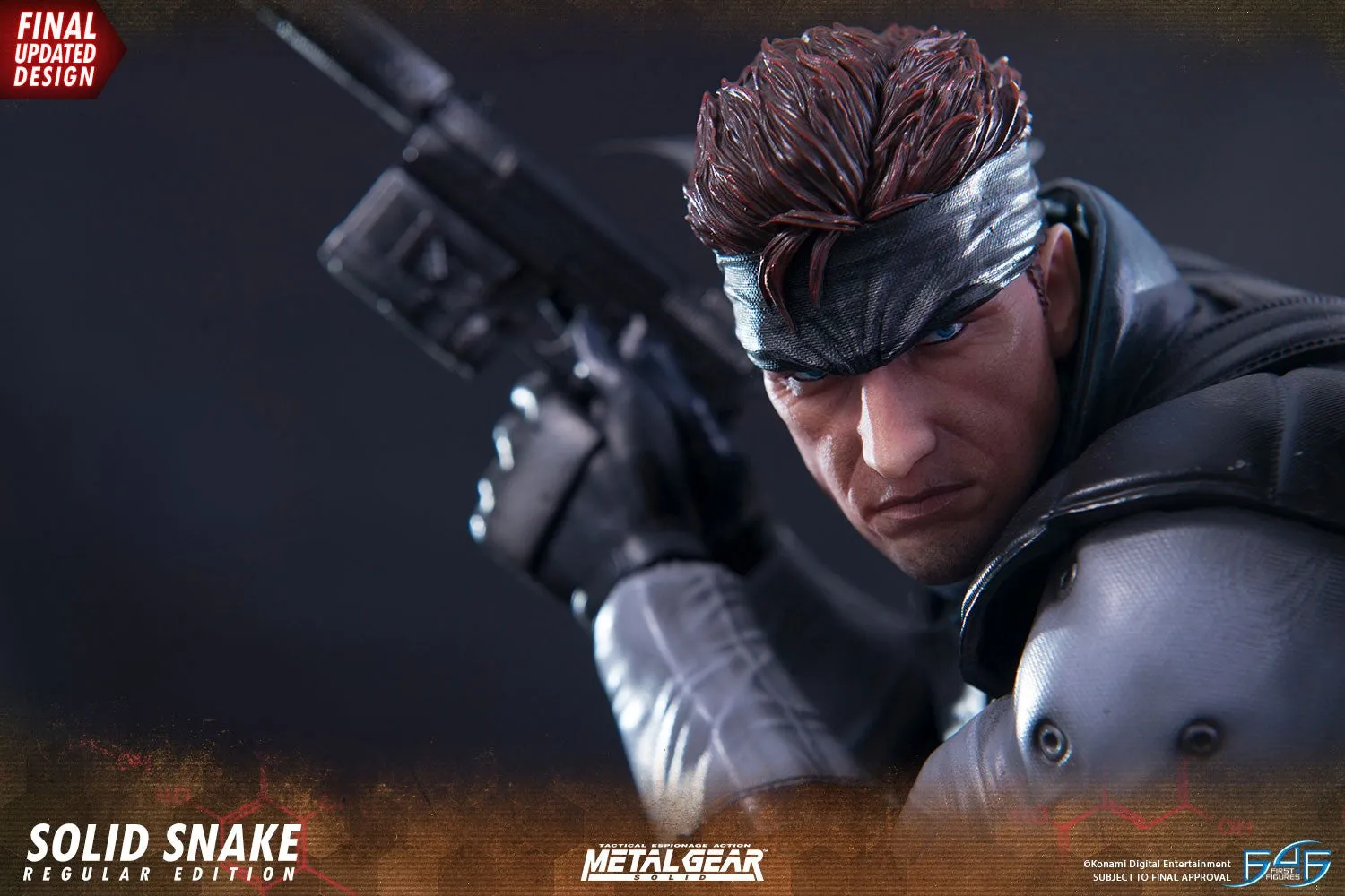 First 4 Figures is proud to present the highly anticipated Metal Gear Solid - Solid Snake statue