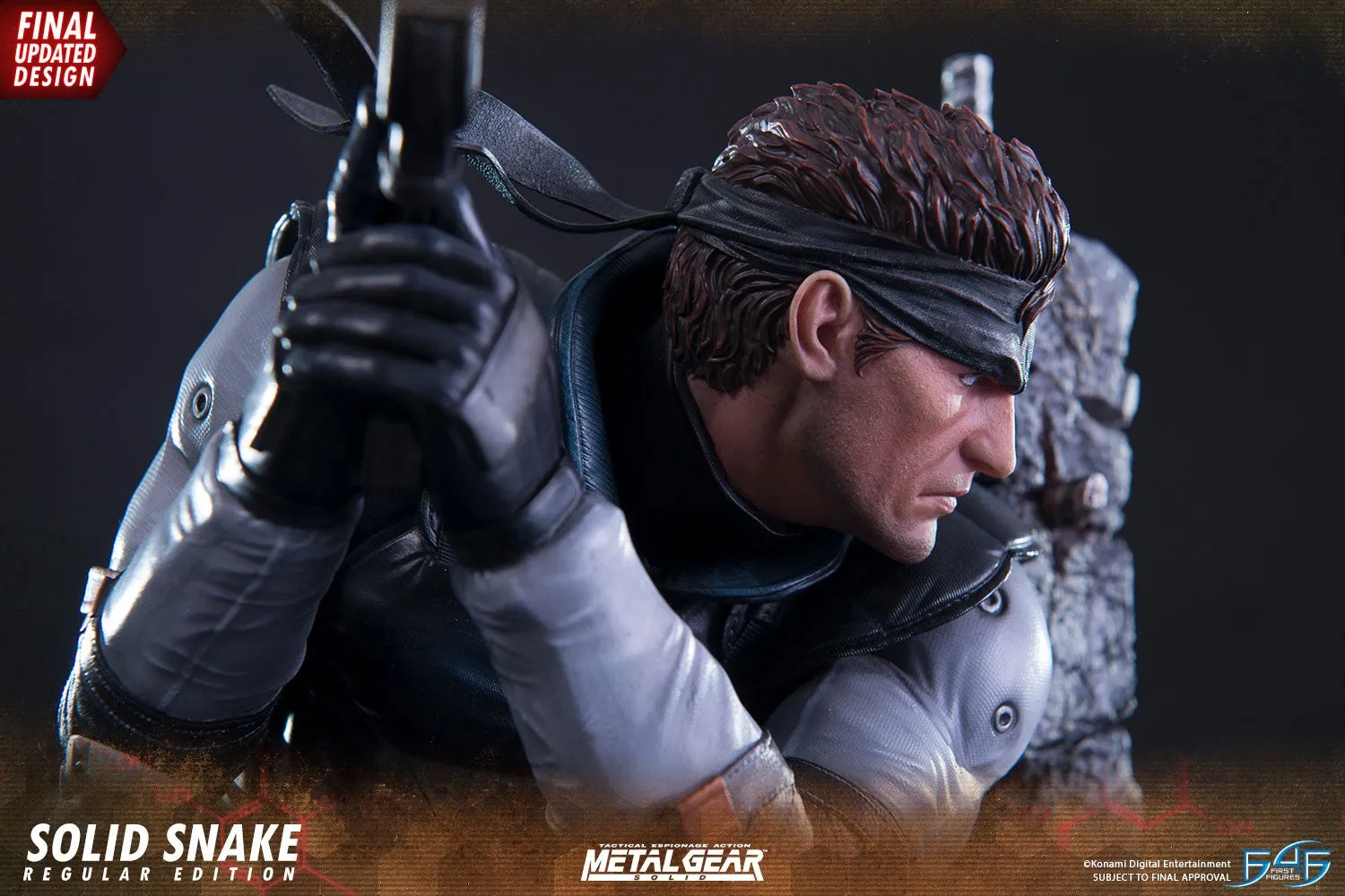 First 4 Figures is proud to present the highly anticipated Metal Gear Solid - Solid Snake statue