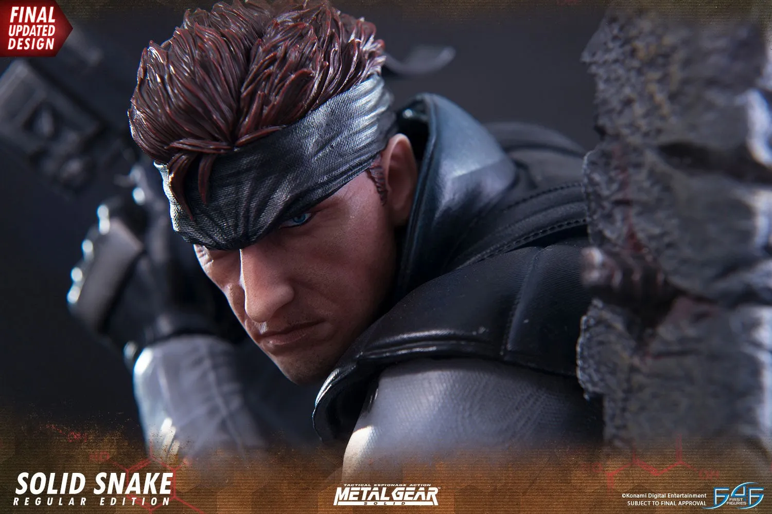 First 4 Figures is proud to present the highly anticipated Metal Gear Solid - Solid Snake statue