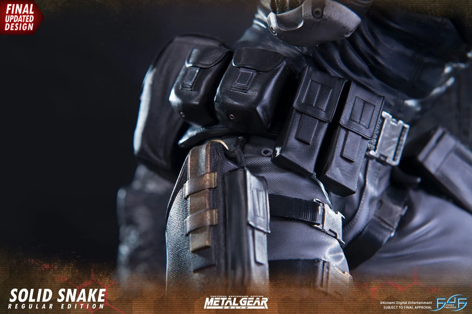 First 4 Figures is proud to present the highly anticipated Metal Gear Solid - Solid Snake statue