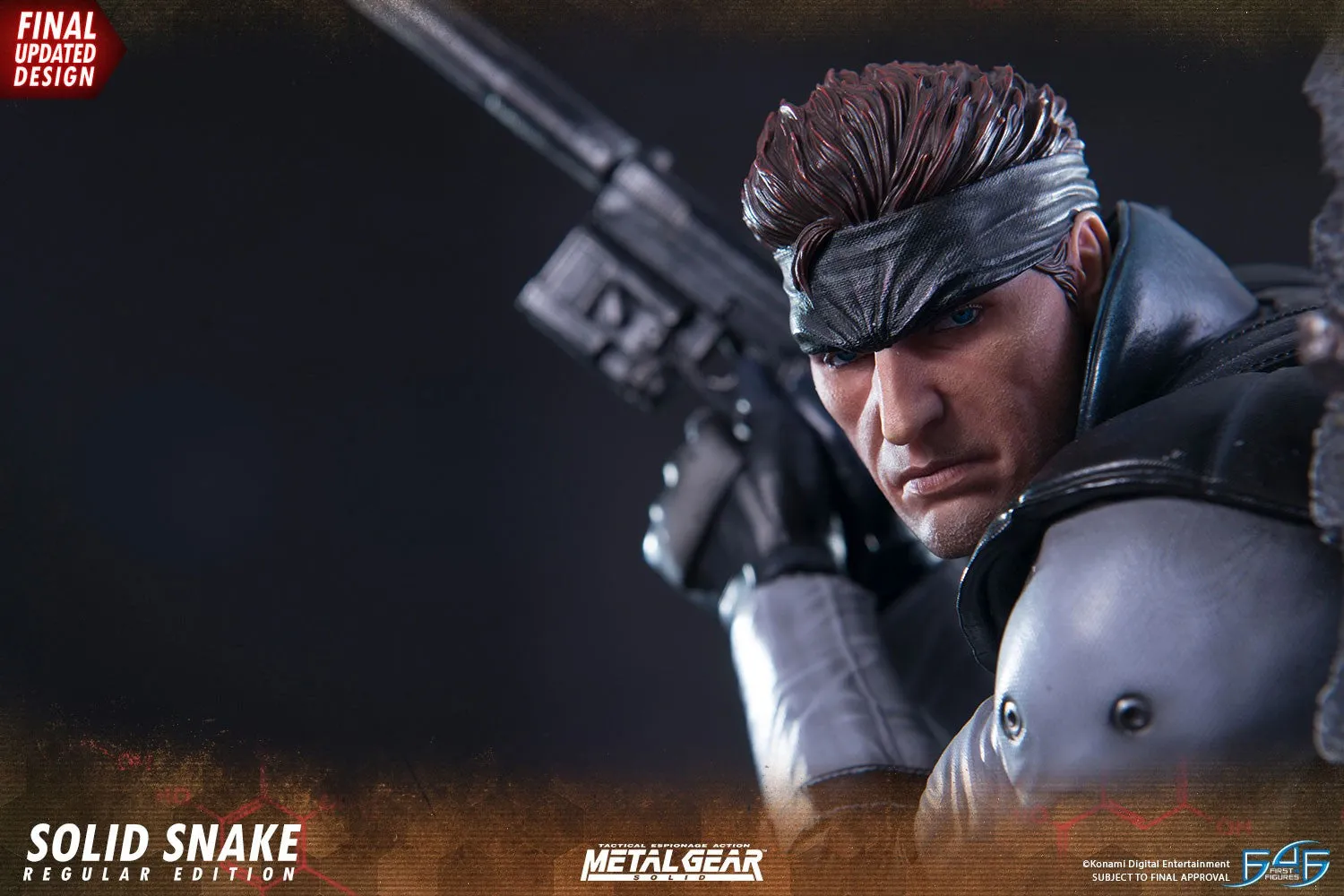 First 4 Figures is proud to present the highly anticipated Metal Gear Solid - Solid Snake statue