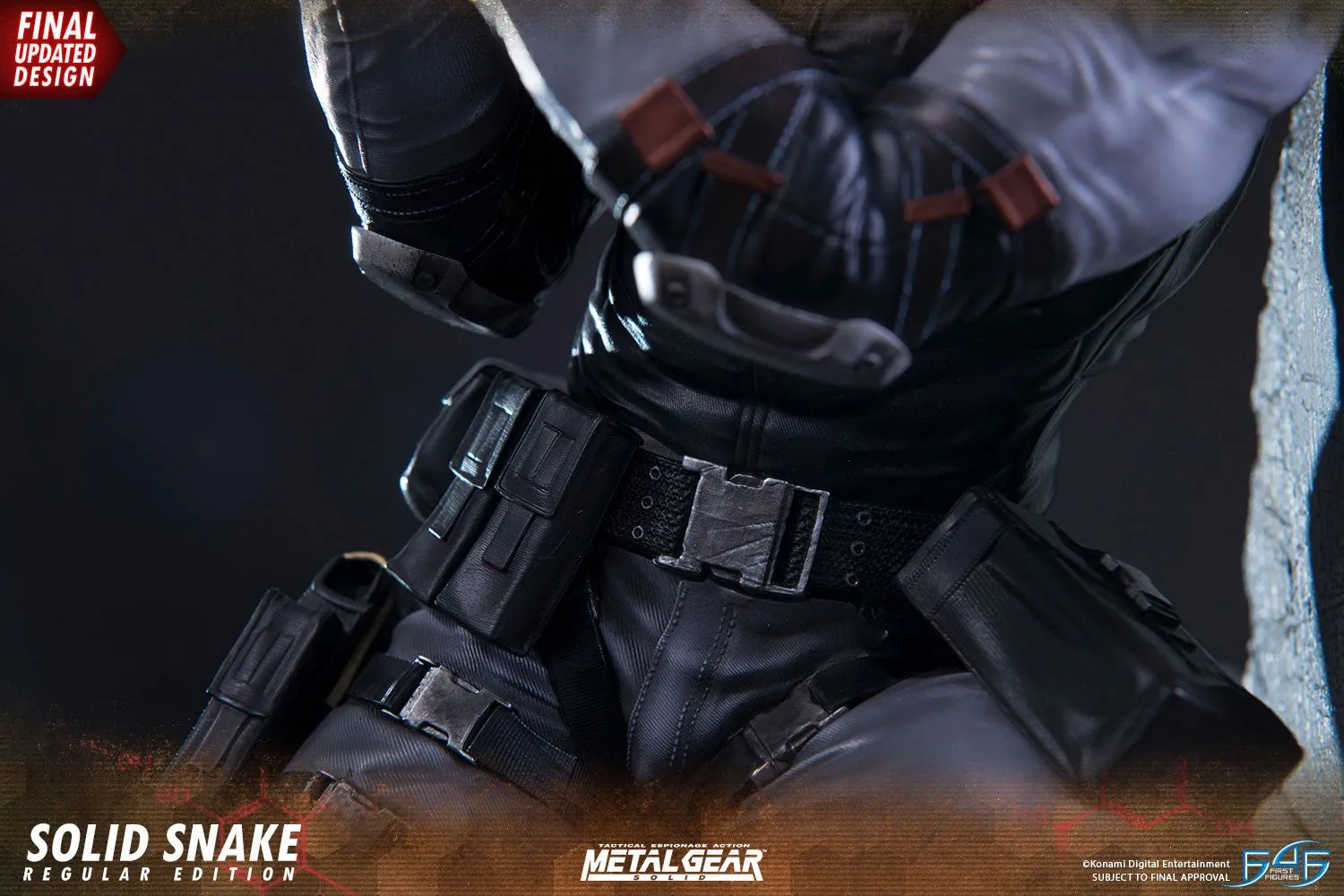 First 4 Figures is proud to present the highly anticipated Metal Gear Solid - Solid Snake statue