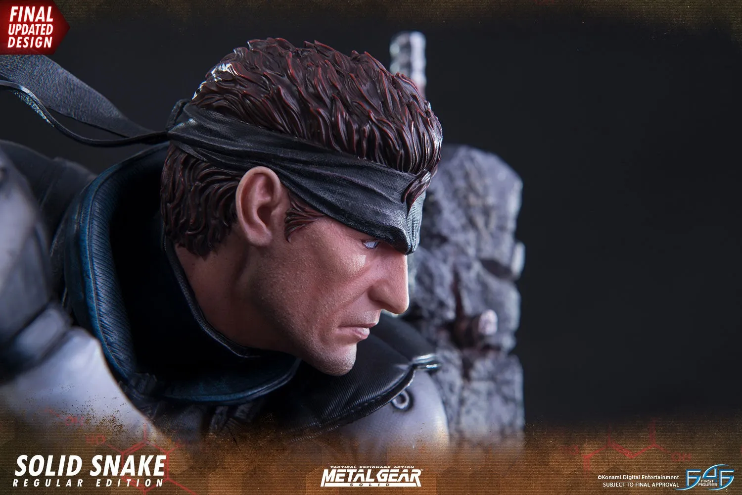 First 4 Figures is proud to present the highly anticipated Metal Gear Solid - Solid Snake statue