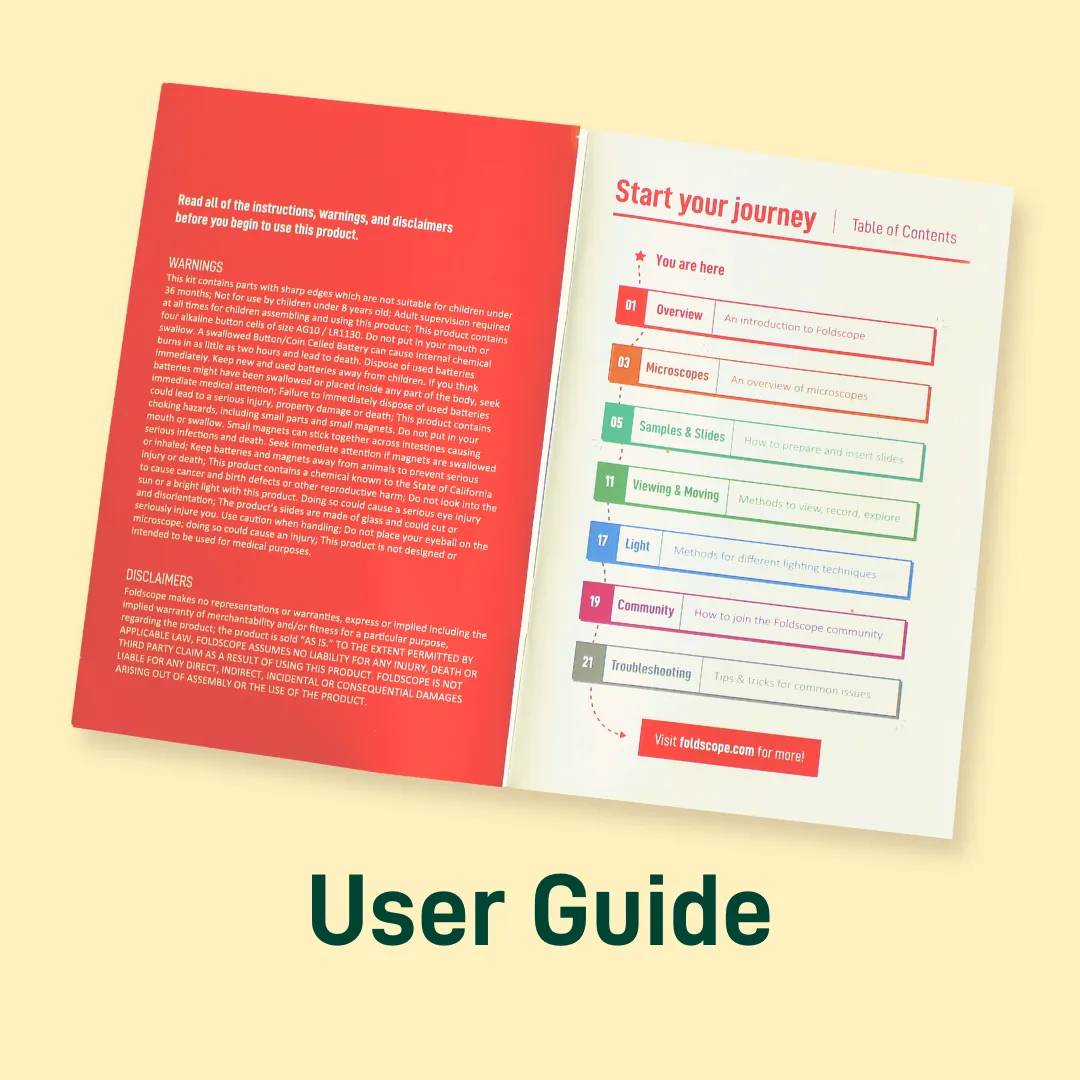 Foldscope 2.0 - Explorer Kit
