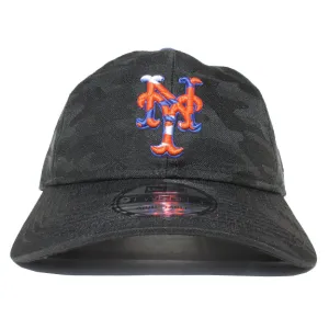 NY Mets Camo (Blackout) - New Era Adjustable