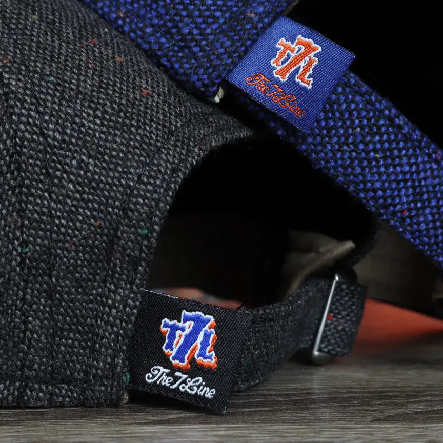 NY Mets Tweed | New Era 5 Panel Camper (Black)