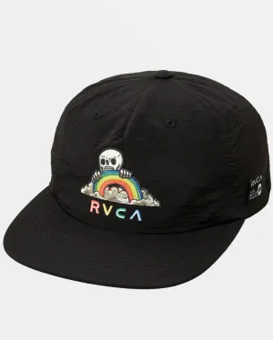 Rainbow Skull Snapback