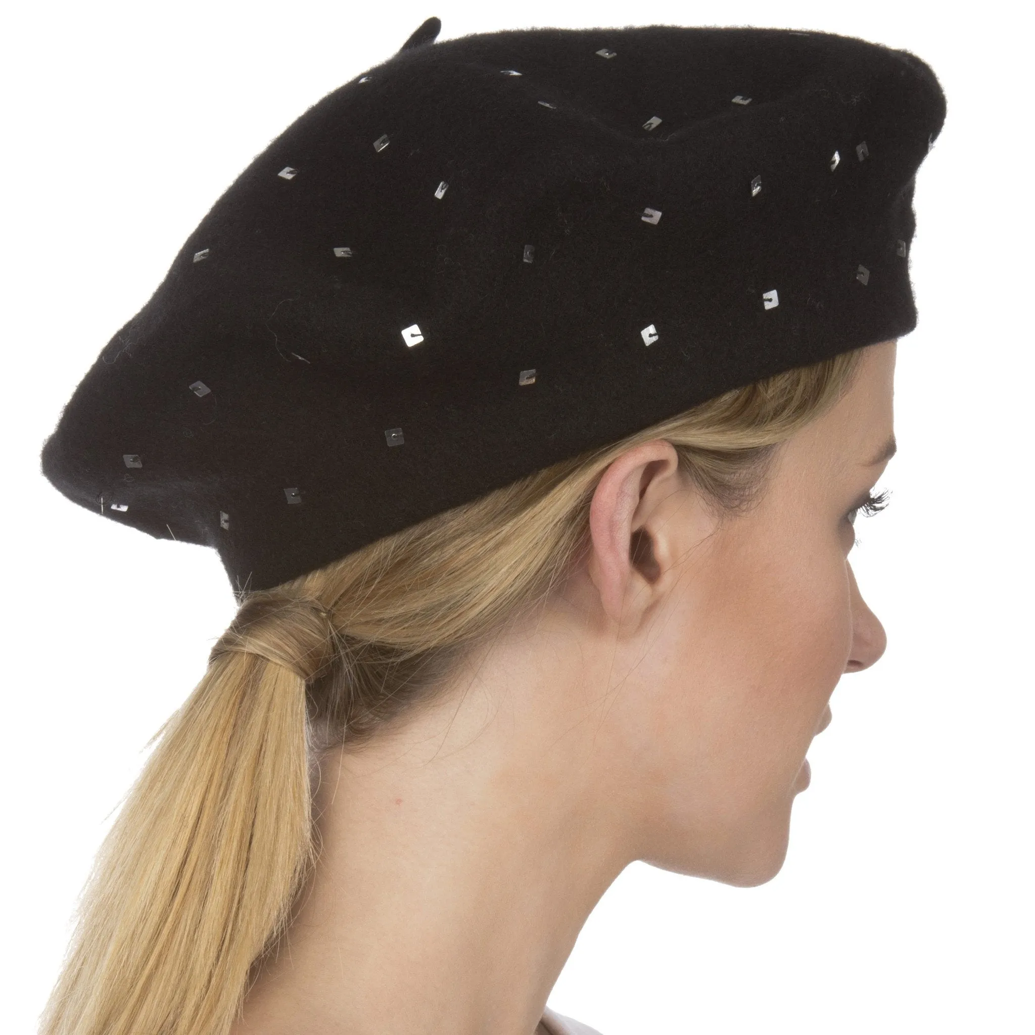 Sakkas Juliette Wool Slouch Beret