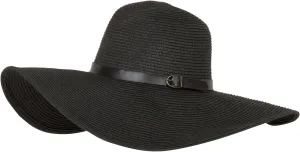 Sakkas Women's Western Style UPF 50  Wide Brim Straw Hat