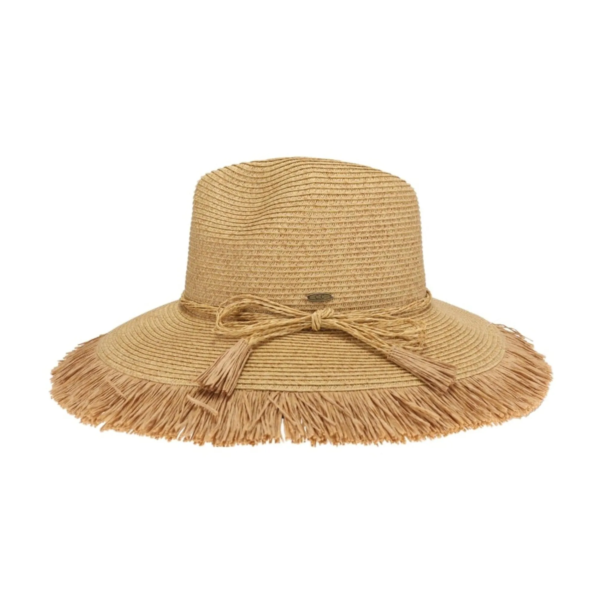 STH0030 Gloria Fringe Panama Hat