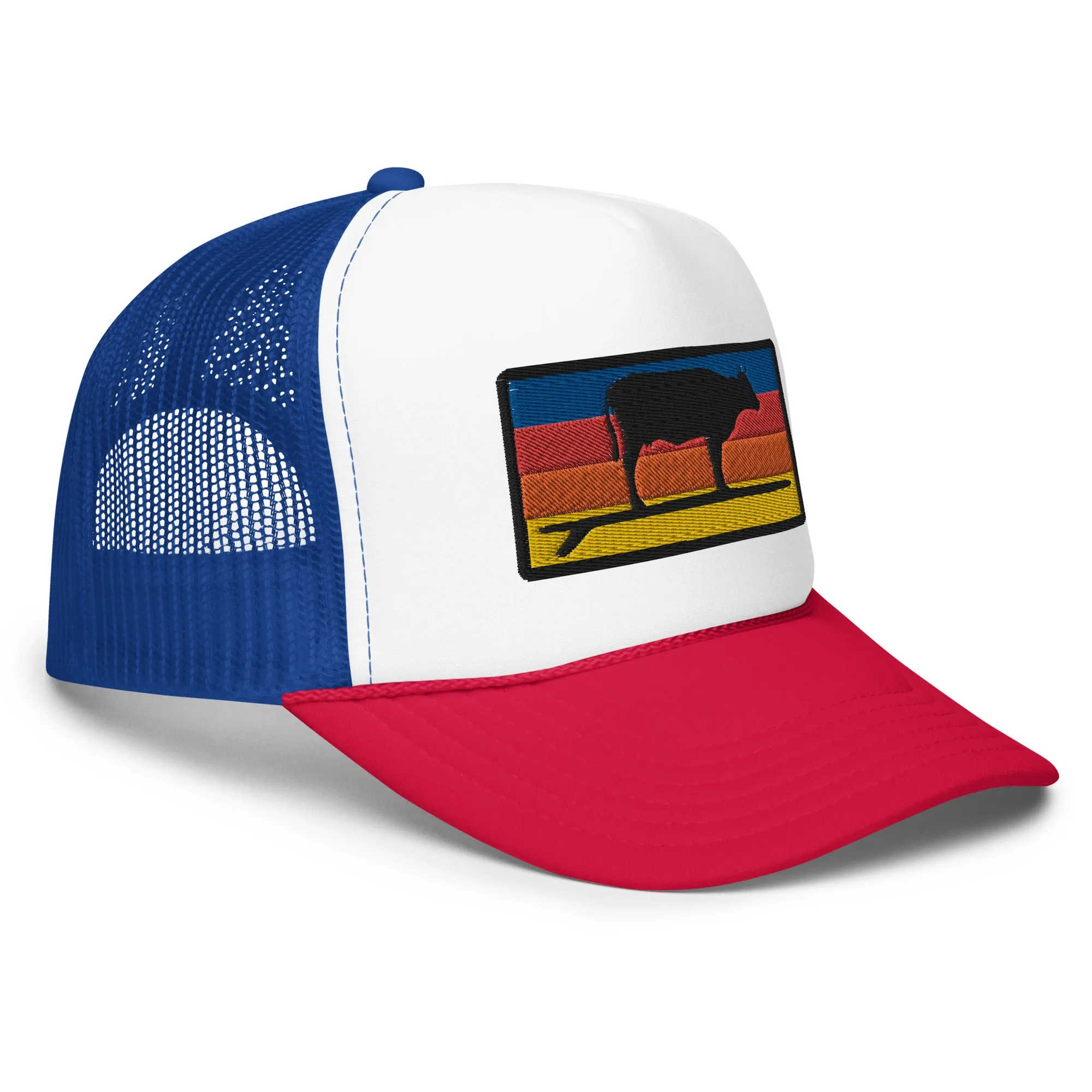 Surf & Turf Sunrise Foam Trucker