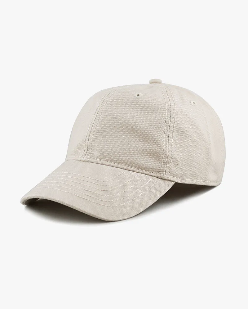 The Hat Depot - Canvas Cotton Baseball Cap